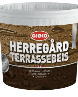 Herregård Terrassebeis Oljebasert fra Gjøco, spann 2,7 liter