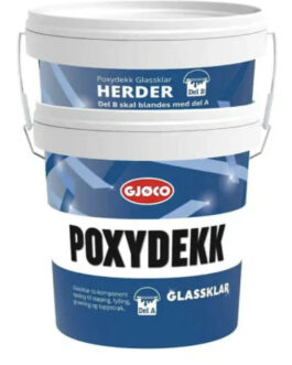 Gjøco Poxydekk Glassklar